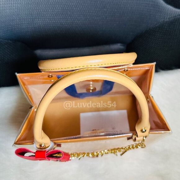 Louis Vuitton Vibrant Orange Tote Small Size 8.5" x 7"x4" - Picture 5 of 5